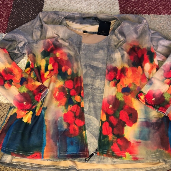 Radzoli Tops - NWT Radzoli Jacket & Tank
